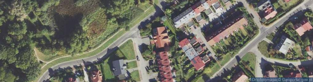 Zdjęcie satelitarne Sudecka ul.