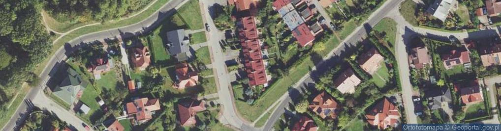 Zdjęcie satelitarne Sudecka ul.