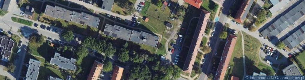 Zdjęcie satelitarne Sucharskiego Henryka, mjr. ul.