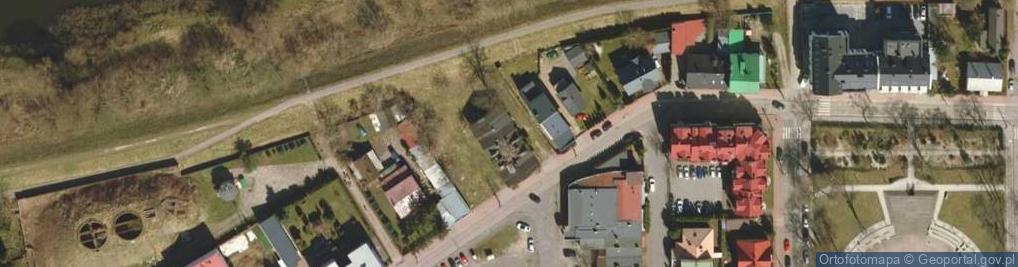Zdjęcie satelitarne Sukienna ul.