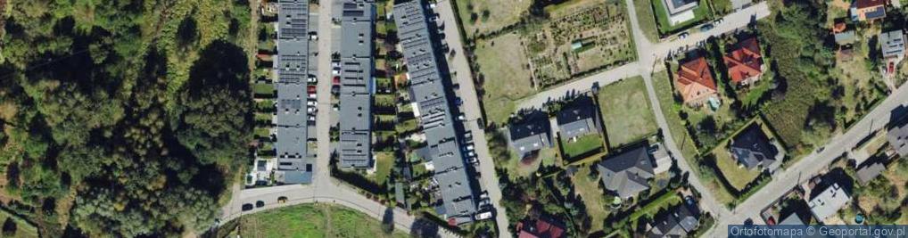 Zdjęcie satelitarne Sudecka ul.