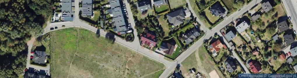 Zdjęcie satelitarne Sudecka ul.