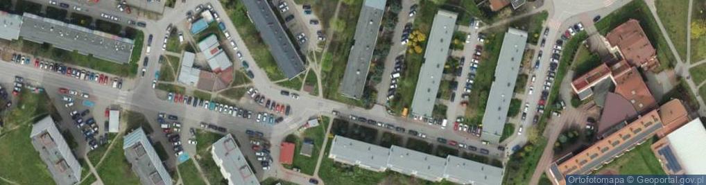 Zdjęcie satelitarne Sucharskiego Henryka, mjr. ul.