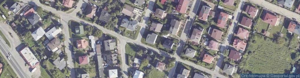 Zdjęcie satelitarne Sudecka ul.