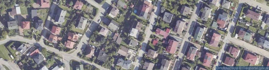 Zdjęcie satelitarne Sudecka ul.