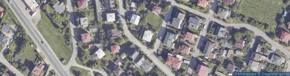 Zdjęcie satelitarne Sudecka ul.