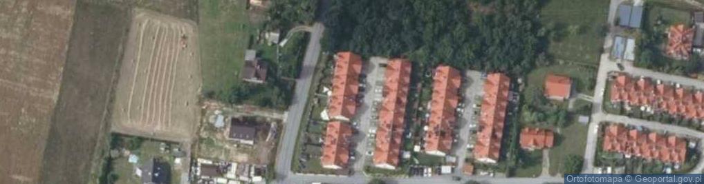 Zdjęcie satelitarne Sułków ul.