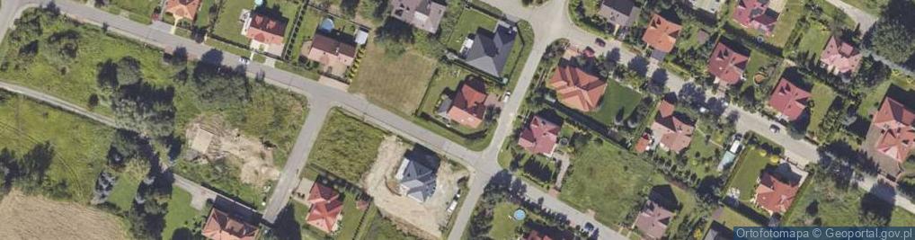 Zdjęcie satelitarne Sudecka ul.