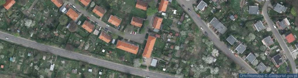 Zdjęcie satelitarne Sudecka ul.