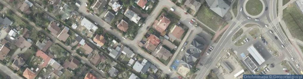 Zdjęcie satelitarne Sudecka ul.