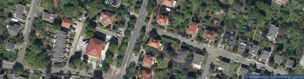 Zdjęcie satelitarne Sudecka ul.