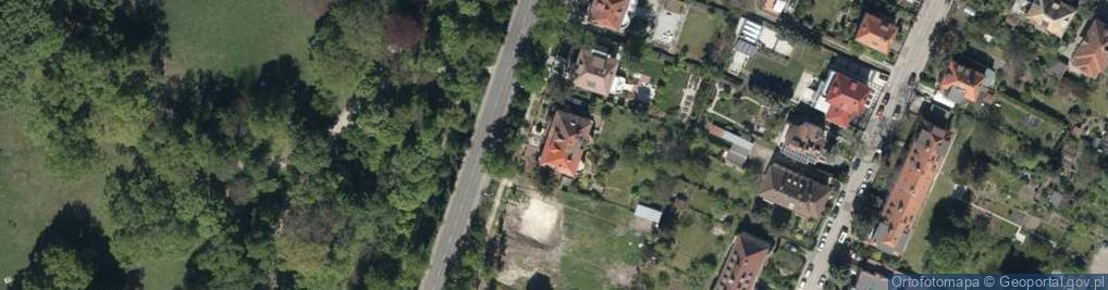 Zdjęcie satelitarne Sudecka ul.