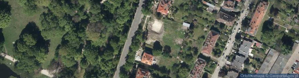 Zdjęcie satelitarne Sudecka ul.