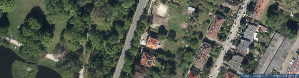 Zdjęcie satelitarne Sudecka ul.