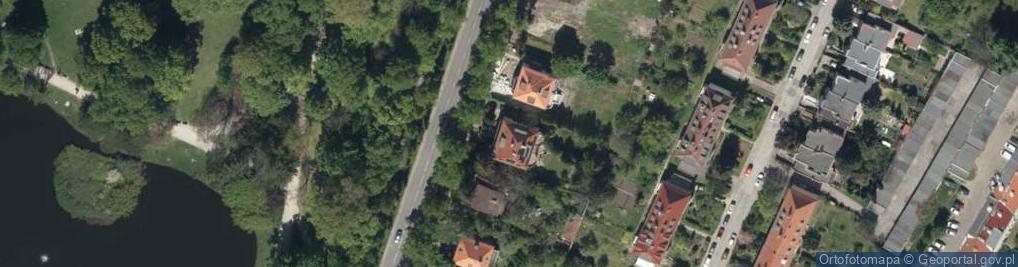 Zdjęcie satelitarne Sudecka ul.