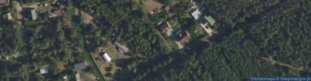 Zdjęcie satelitarne św. Huberta ul.