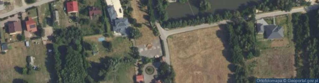 Zdjęcie satelitarne św. Huberta ul.