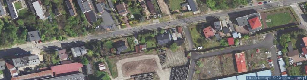 Zdjęcie satelitarne św. Brata Alberta ul.