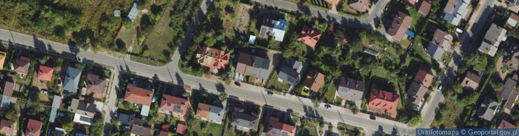 Zdjęcie satelitarne Sworska ul.