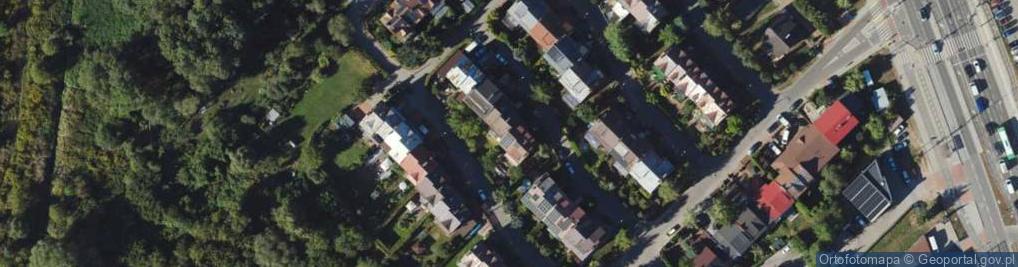 Zdjęcie satelitarne Świsłocka ul.