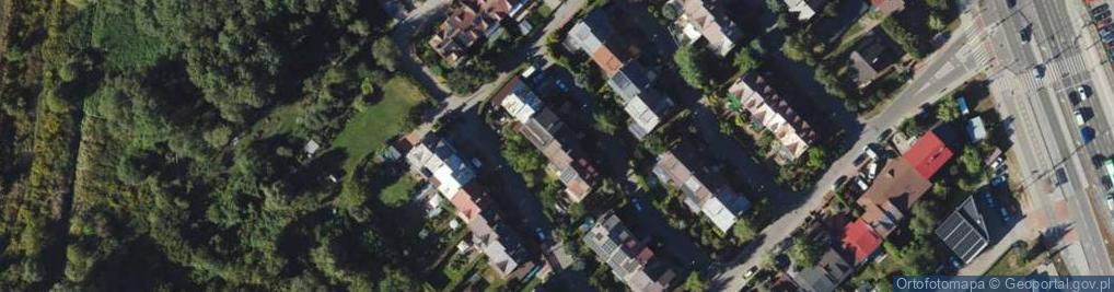 Zdjęcie satelitarne Świsłocka ul.