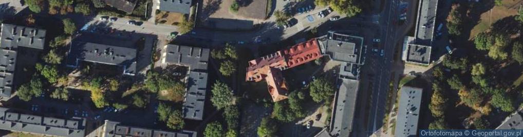 Zdjęcie satelitarne św. Mikołaja ul.