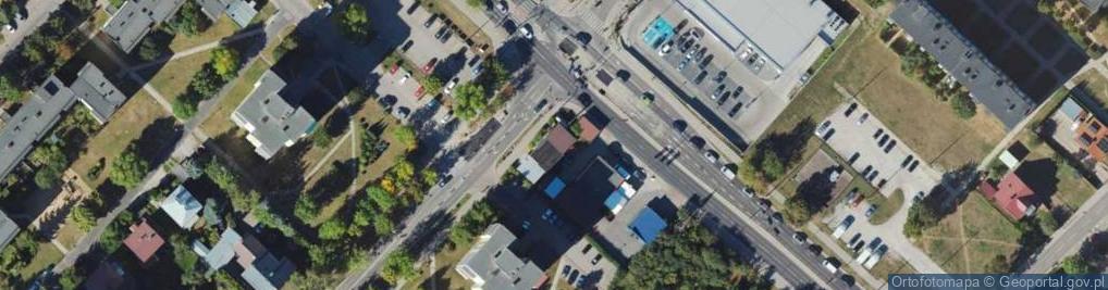 Zdjęcie satelitarne Swobodna ul.