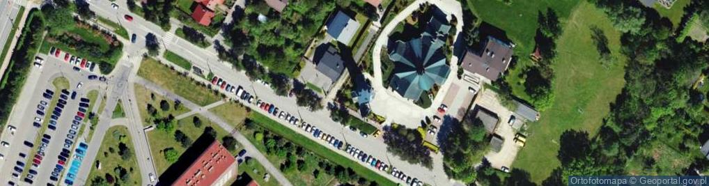 Zdjęcie satelitarne św. Boboli Andrzeja ul.