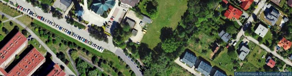 Zdjęcie satelitarne św. Boboli Andrzeja ul.