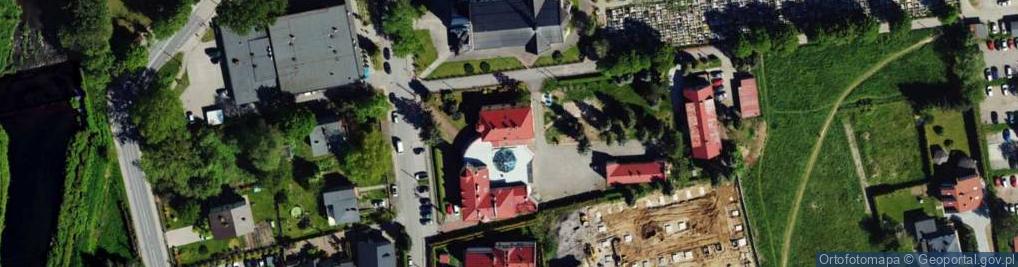 Zdjęcie satelitarne św. Jana Chrzciciela ul.