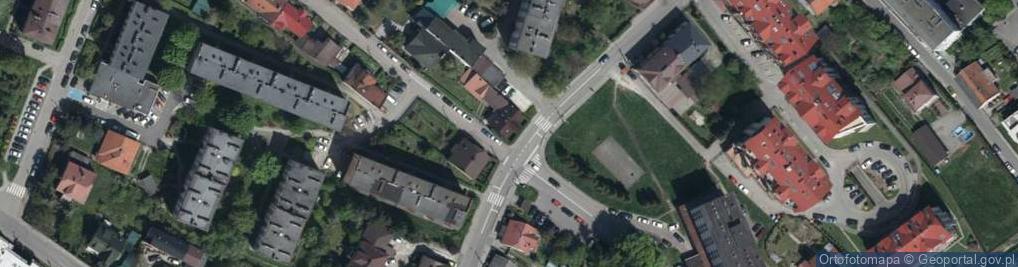 Zdjęcie satelitarne św. Leonarda ul.