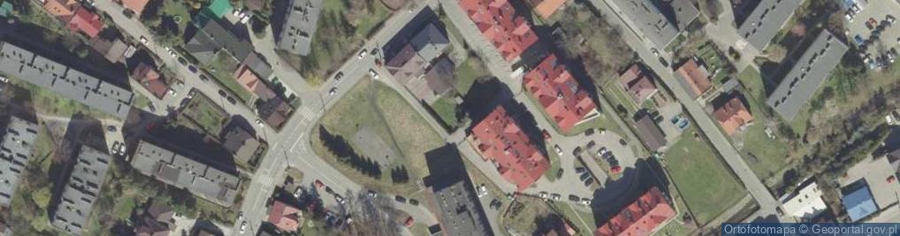 Zdjęcie satelitarne św. Leonarda ul.