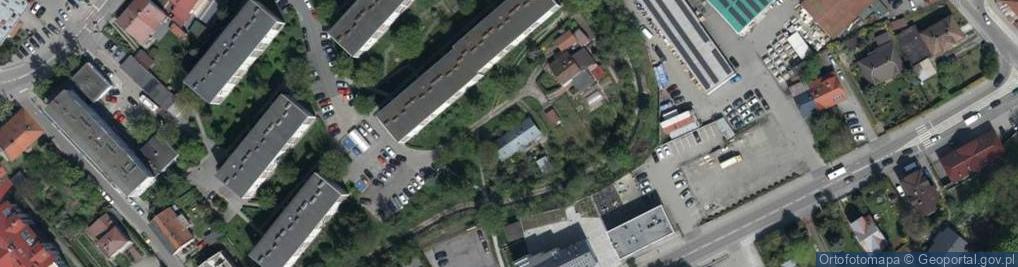 Zdjęcie satelitarne św. Leonarda ul.