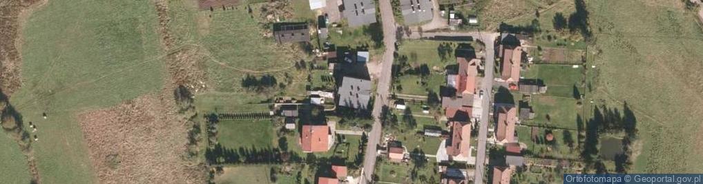 Zdjęcie satelitarne św. Barbary ul.
