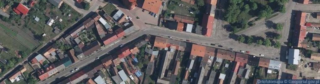 Zdjęcie satelitarne Świebodzińska ul.