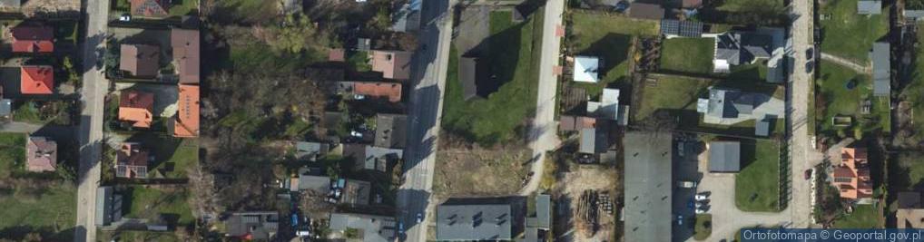Zdjęcie satelitarne św. Anny ul.