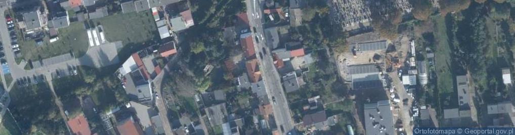 Zdjęcie satelitarne św. Rocha ul.