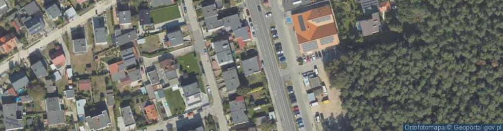 Zdjęcie satelitarne św. Maksymiliana Marii Kolbego ul.
