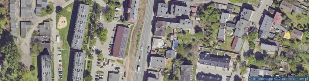Zdjęcie satelitarne Świętochłowicka ul.