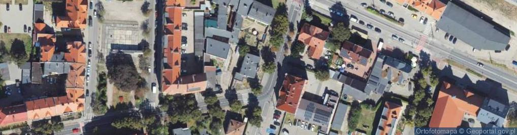 Zdjęcie satelitarne Świętojerska ul.