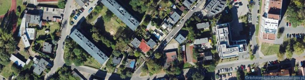 Zdjęcie satelitarne św. Anny ul.
