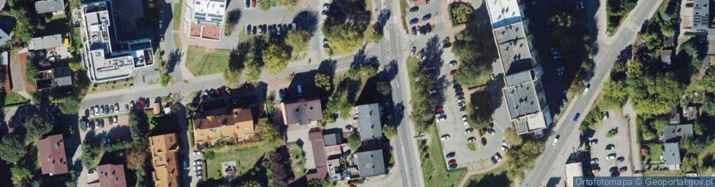 Zdjęcie satelitarne św. Barbary ul.