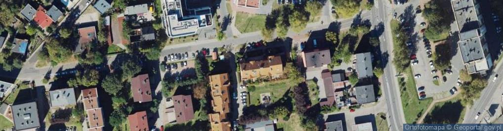 Zdjęcie satelitarne św. Barbary ul.
