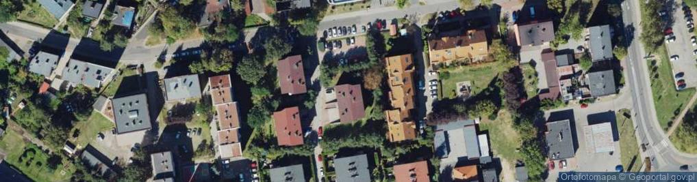 Zdjęcie satelitarne św. Barbary ul.