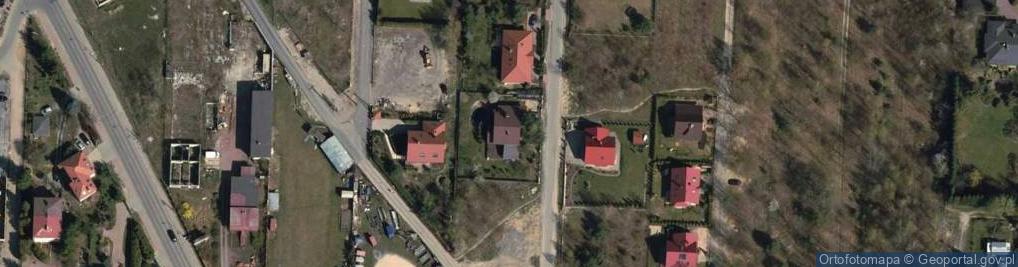 Zdjęcie satelitarne św. Tomasza z Akwinu ul.