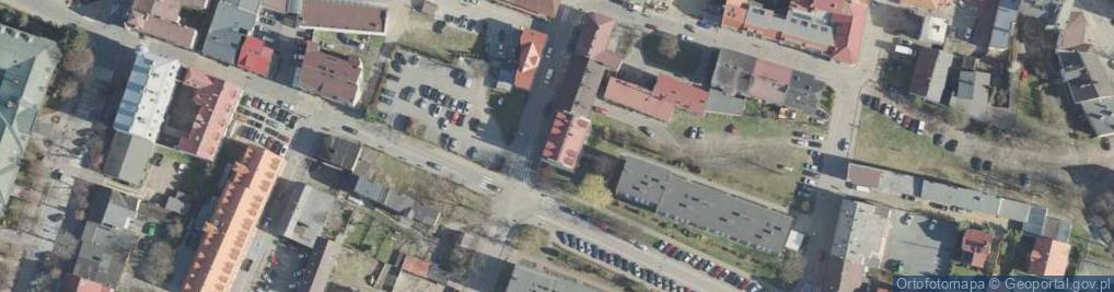 Zdjęcie satelitarne Świętokrzyska ul.