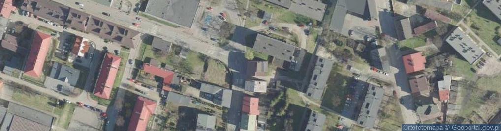 Zdjęcie satelitarne Świętokrzyska ul.