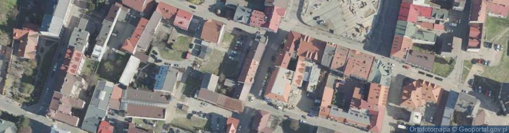 Zdjęcie satelitarne Świętokrzyska ul.