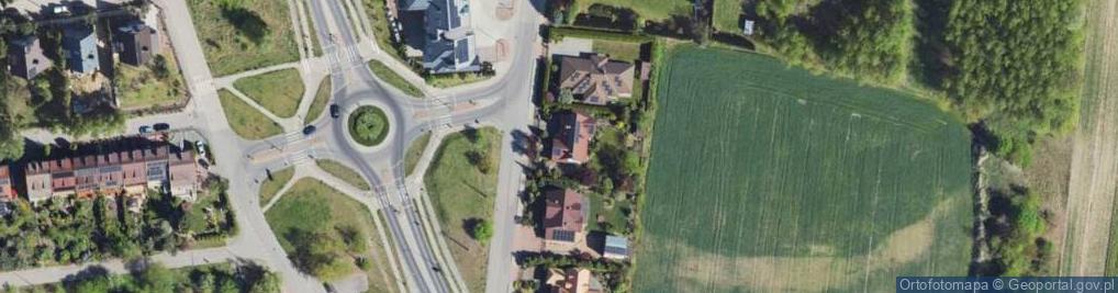 Zdjęcie satelitarne św. Maksymiliana Marii Kolbego ul.