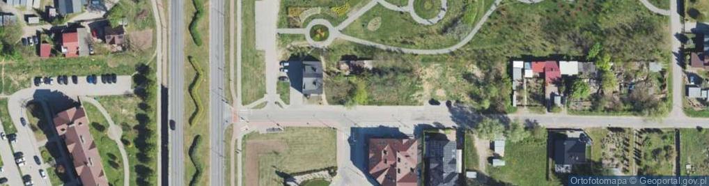 Zdjęcie satelitarne św. Anny ul.